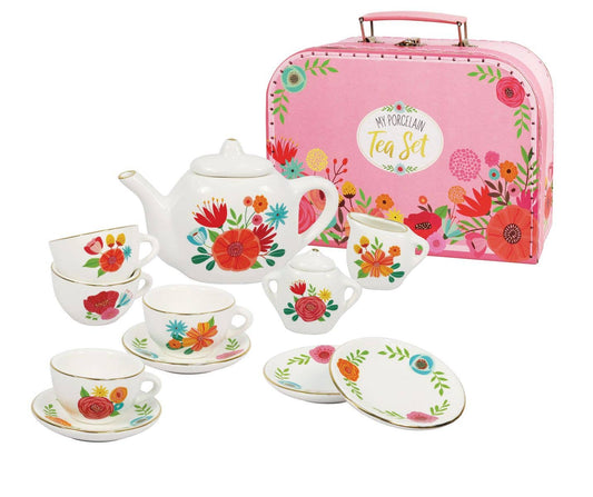My Porcelain Tea Set with Carry Case