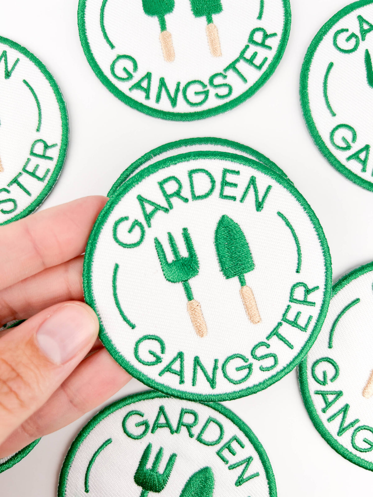 Iron-On Patch; Garden Gangster | Field Trip Threads