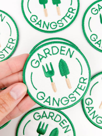 Iron-On Patch; Garden Gangster | Field Trip Threads