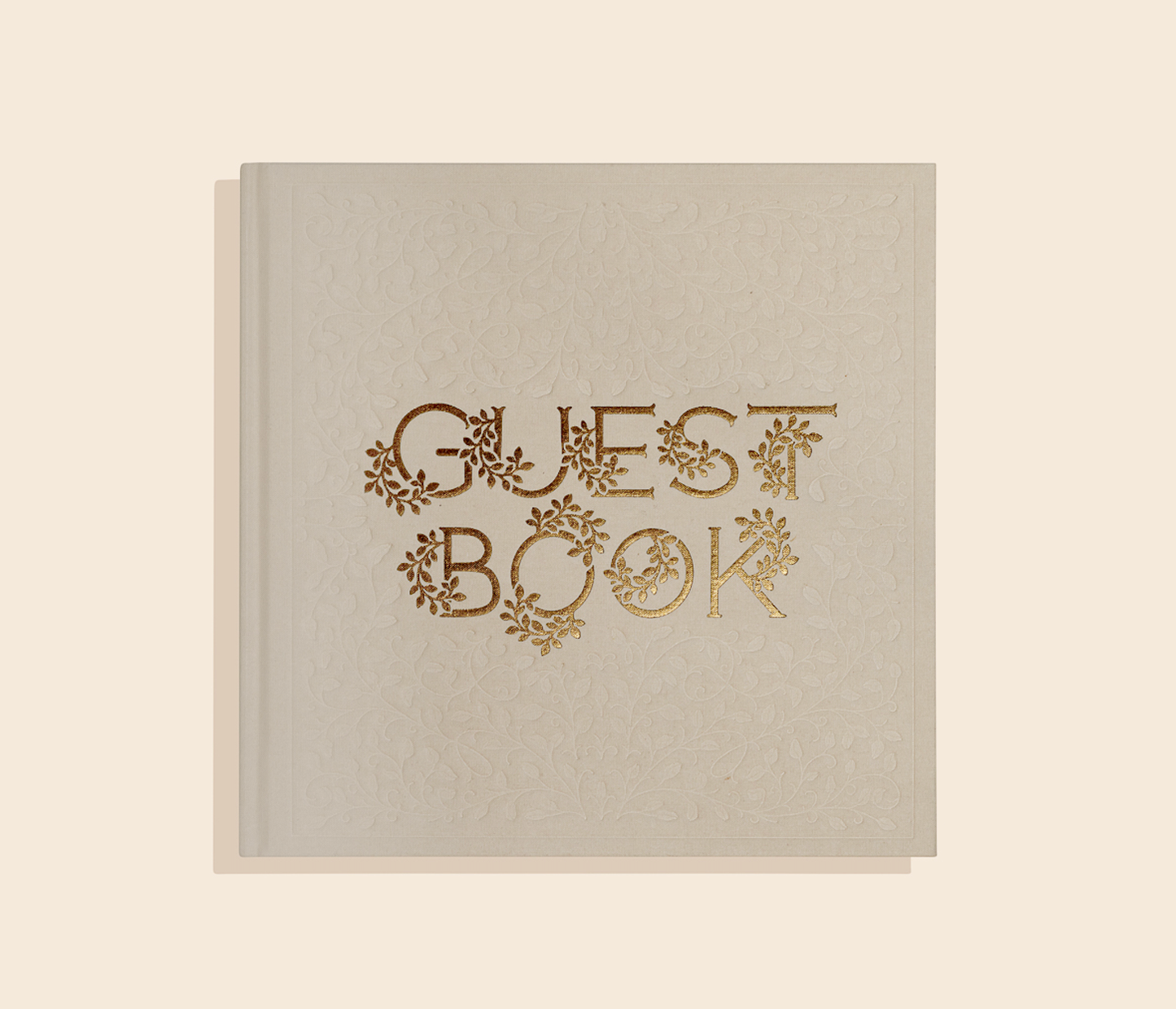 Guest Book (Gold Foil Details)