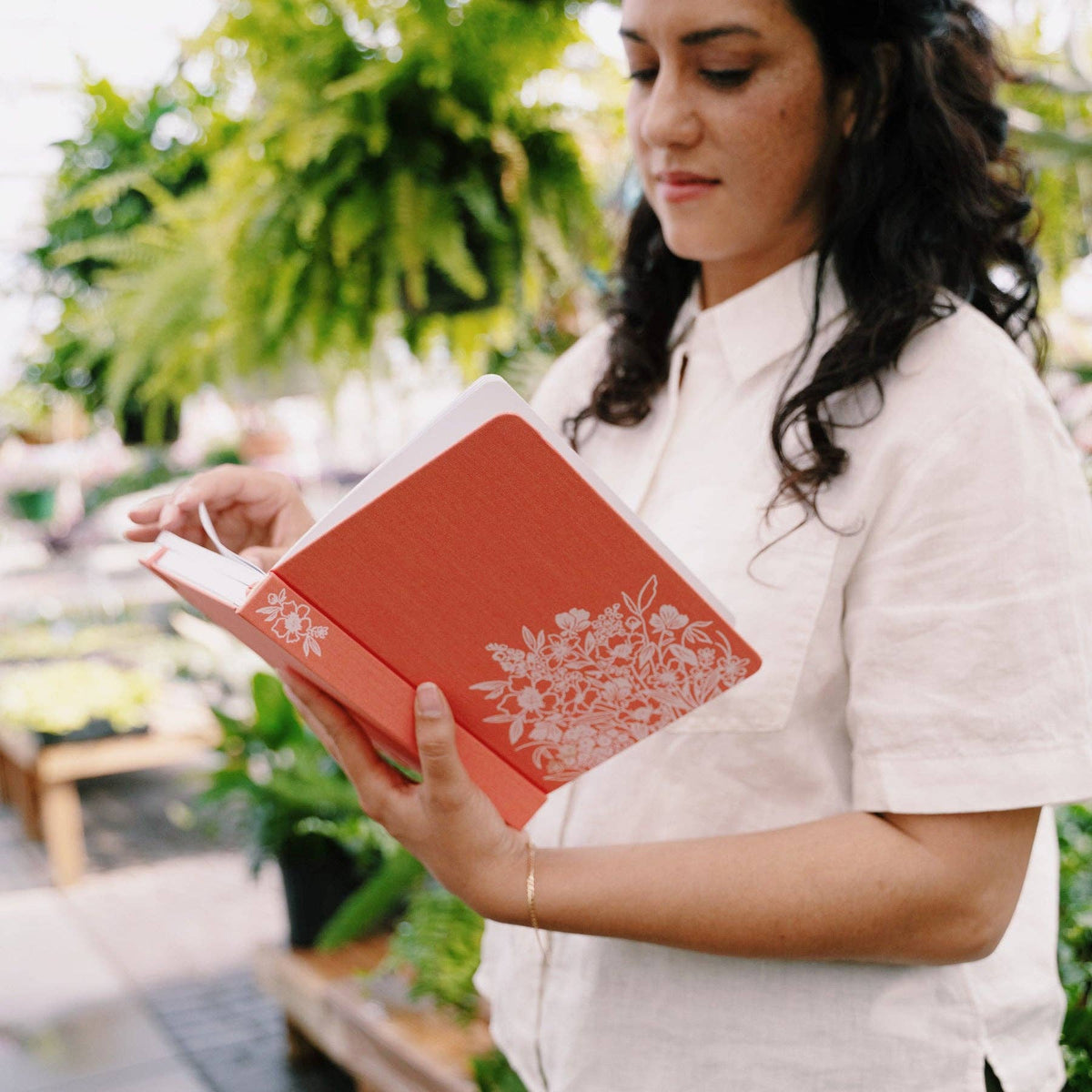 Notebook; Wildflowers B5 Dot Grid | Archer and Olive