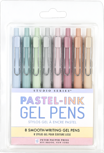 Pastel Gel Pens (Set of Eight)