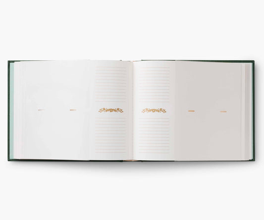 Rifle Paper Co. Heirloom Photo Album; Wildwood (Embroidered)
