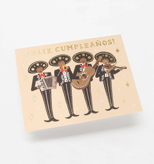 Rifle Paper Co. Birthday Card; Mariachi