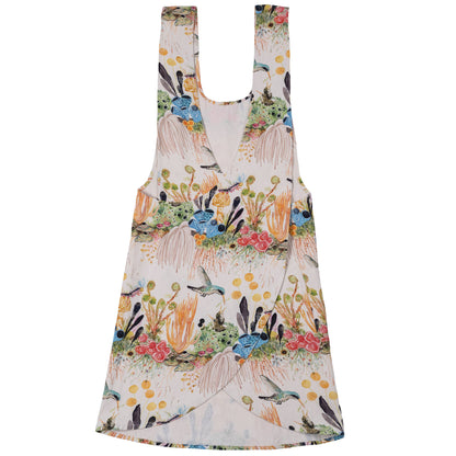 Pinafore Apron; Lichen Jungle By BETSY OLMSTED