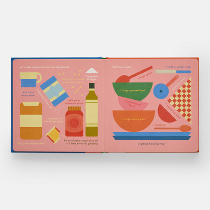 Board Book; Pizza!: An Interactive Recipe Book