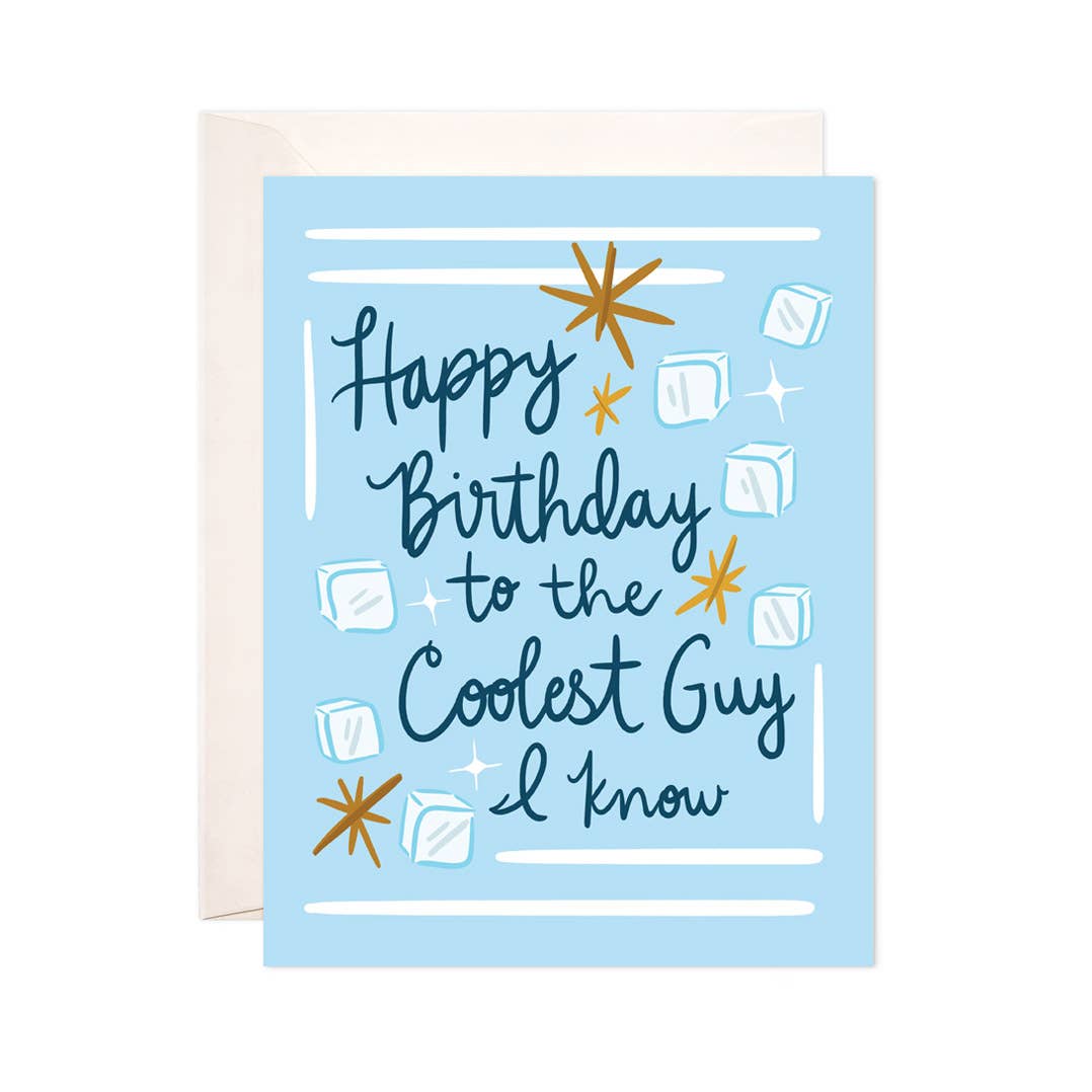 Birthday Card; Coolest Guy
