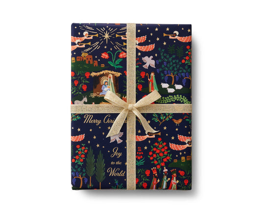 Wrapping Paper Roll; Nativity Scene (Continuous Wrapping Roll)