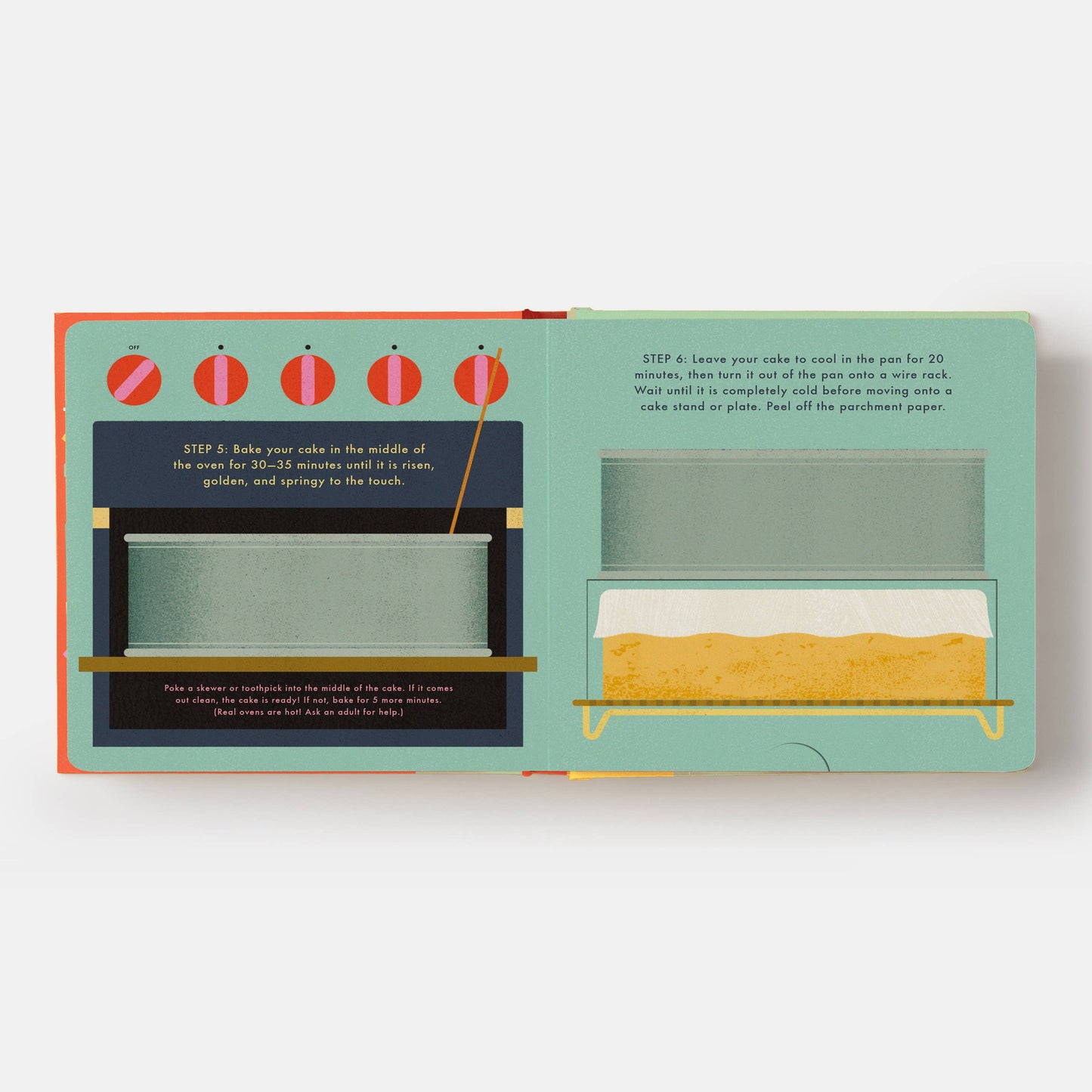 Board Book; Cake!: An Interactive Recipe Book