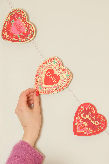 Garland; Valentine's By East End Press (9.8 ft Long)