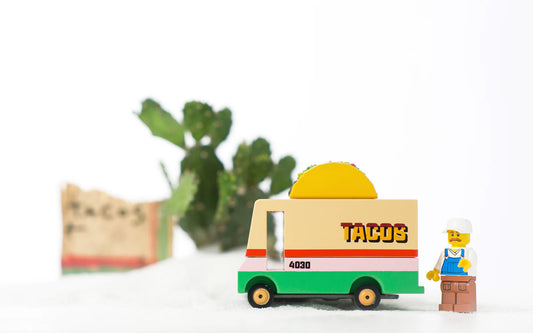 Candylab Taco Van (Wooden Diecast Toy)