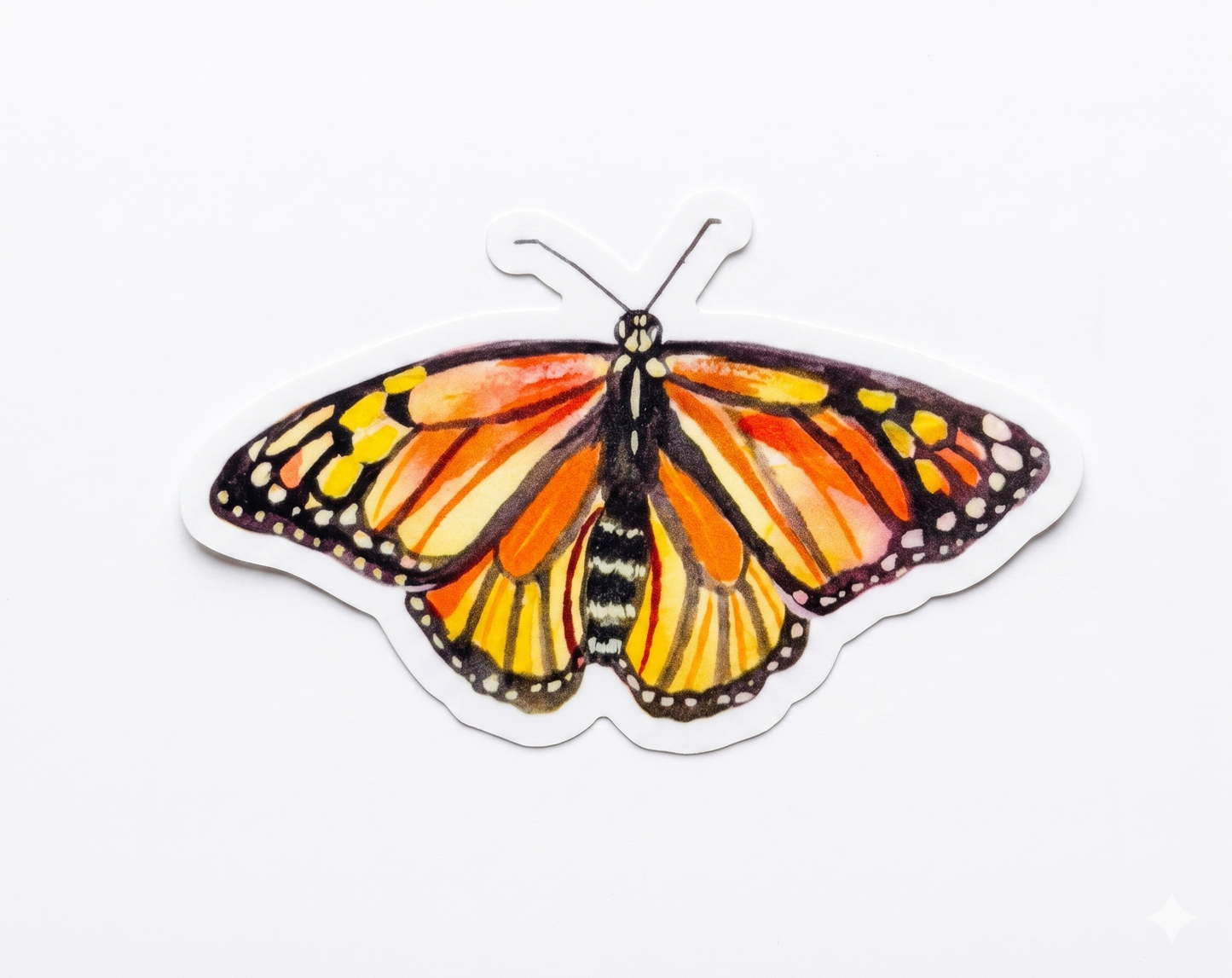 Vinyl Sticker; Monarch - Made By Shellie