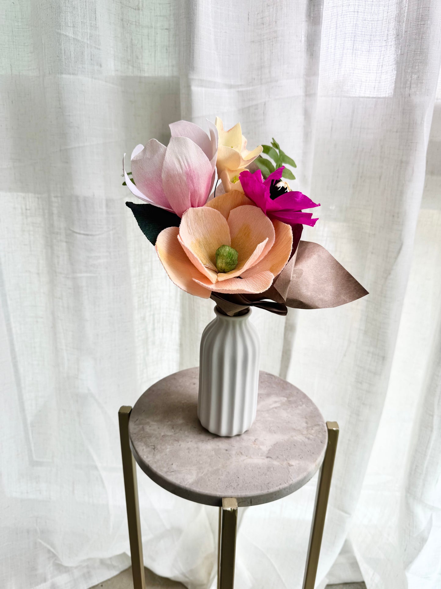 Paper Flower Bouquet Workshop - May 7, 2026 - Registration Closed
