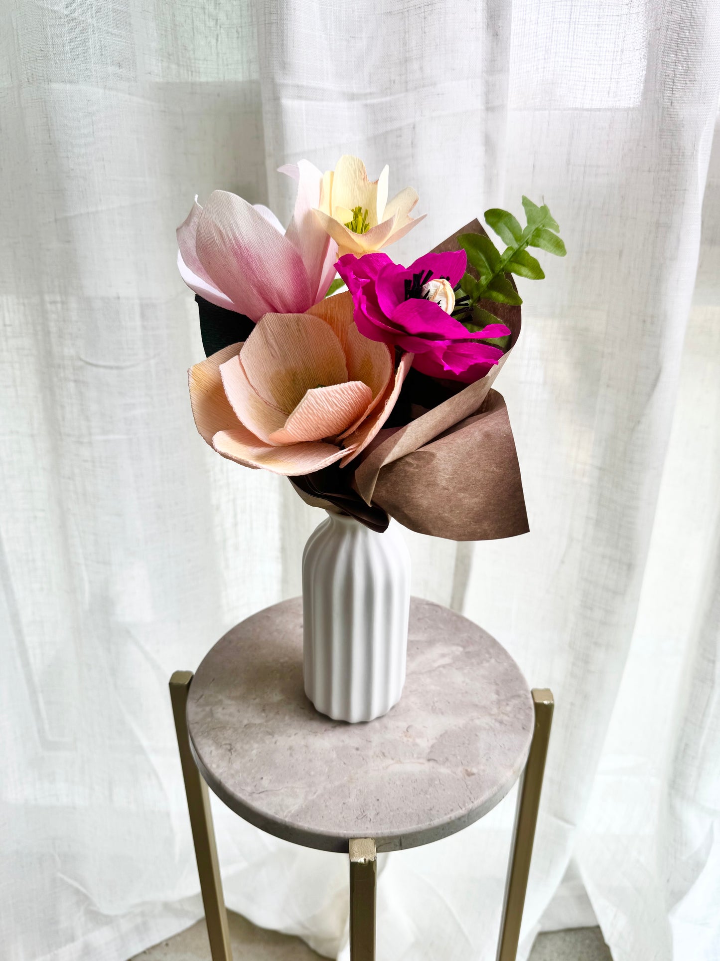 Paper Flower Bouquet Workshop - May 7, 2026 - Registration Closed