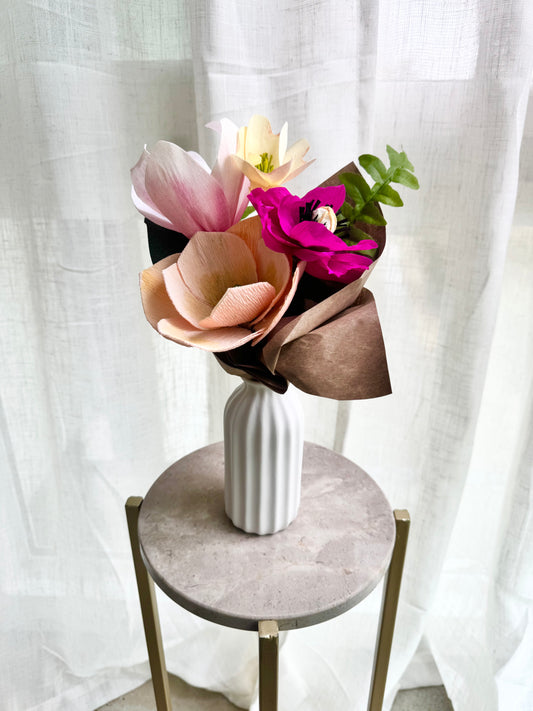 Paper Flower Bouquet Workshop - May 7, 2026 - Registration Closed