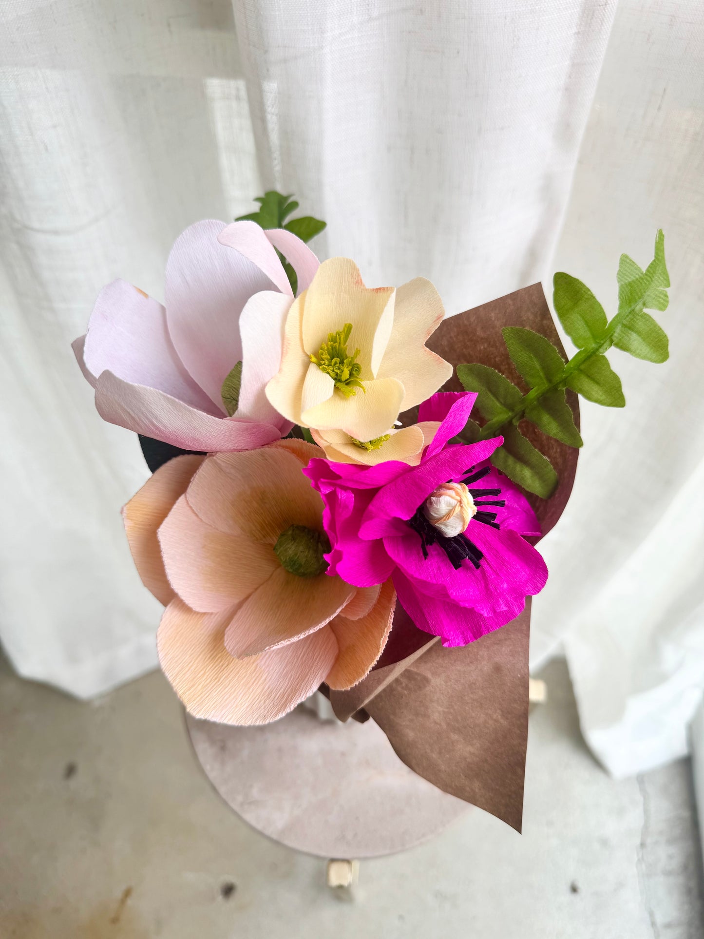 Paper Flower Bouquet Workshop - May 7, 2026 - Registration Closed