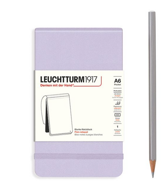 LEUCHTTURM1917 Pocket Notepads; Dotted (Black and Lilac)