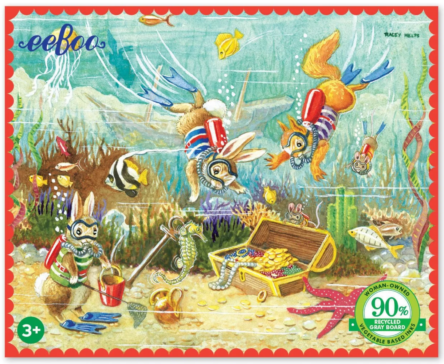 Eeboo Miniature Puzzles (4 Designs)