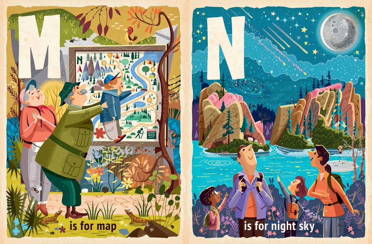 Board Book; H Is for Hiking | Gibbs Smith
