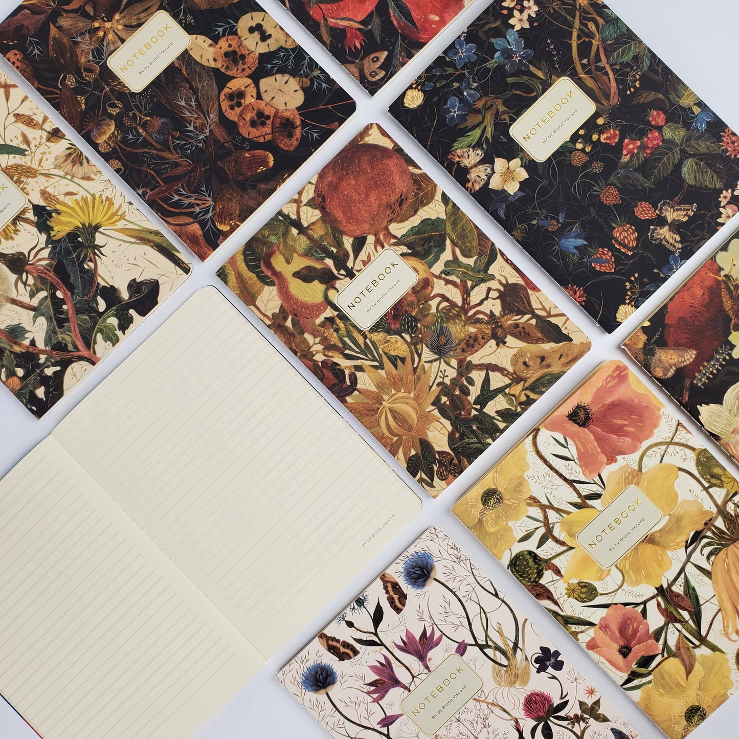 Notebook; Summer Greens - BV by Bruno Visconti