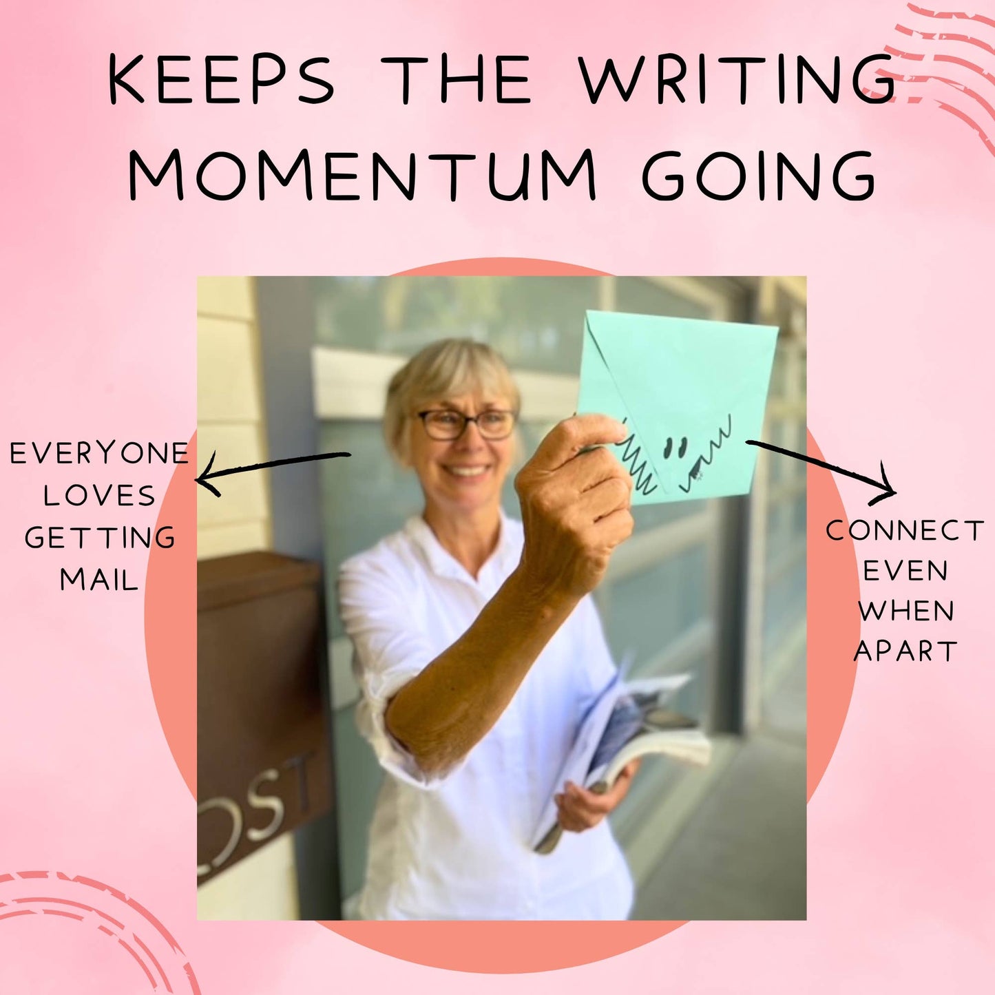 Grand Pen Pal Kit; Kids & Grandparents (Belly Band)