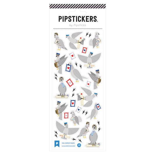 Pipsticks Sticker Sheet; Mail Carrier Pigeon