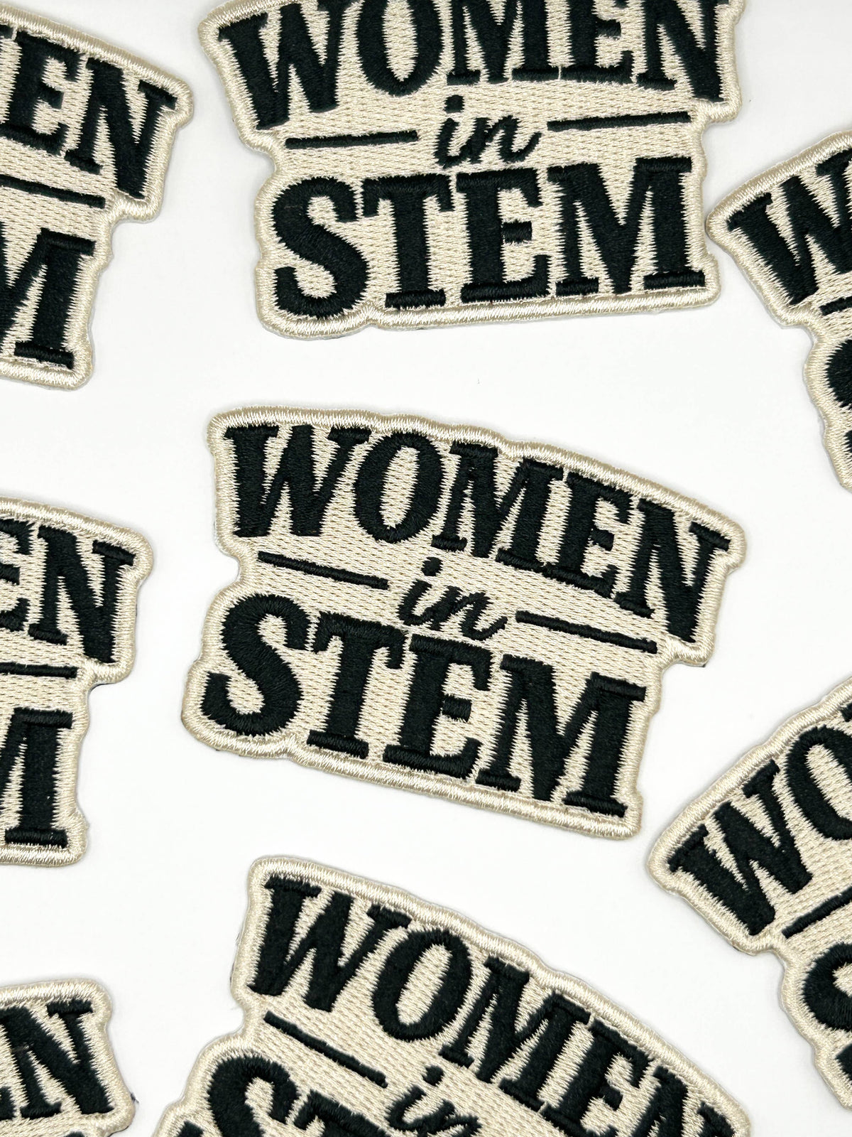 Iron-On Patch; Women in STEM | Field Trip Threads