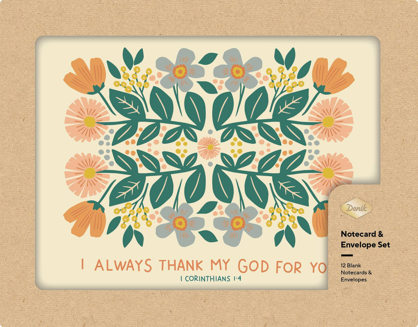 Notecard Set; Thank God for You