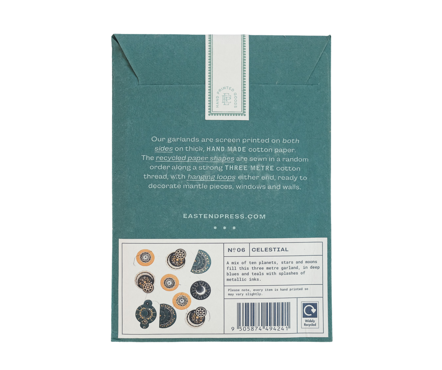 Sewn Garland; Celestial By East End Press