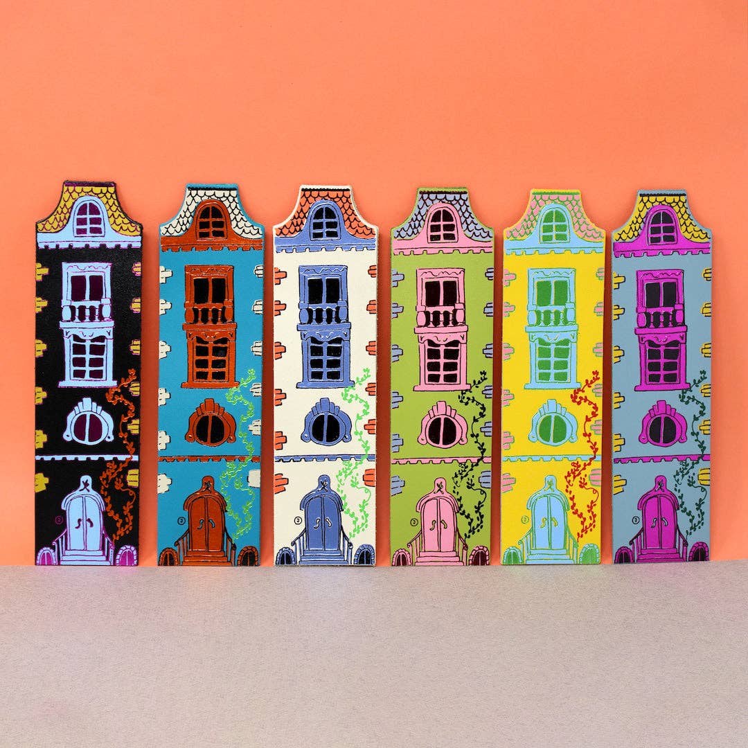 Leather Bookmark; Dolls House | Ark Colour Design