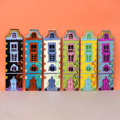 Leather Bookmark; Dolls House | Ark Colour Design