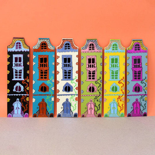 Leather Bookmark; Dolls House | Ark Colour Design