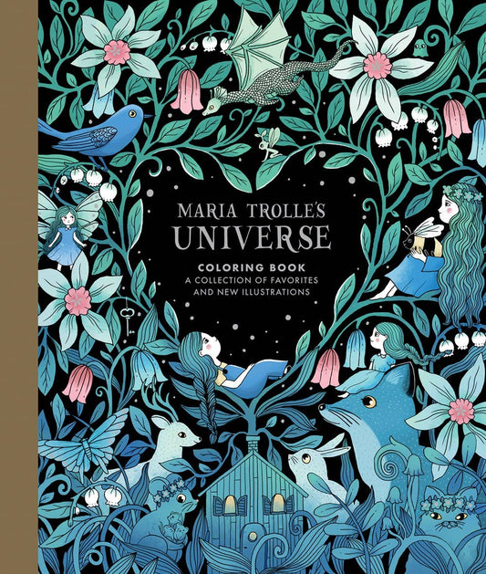 Mature Coloring Book; Maria Trolle’s Universe