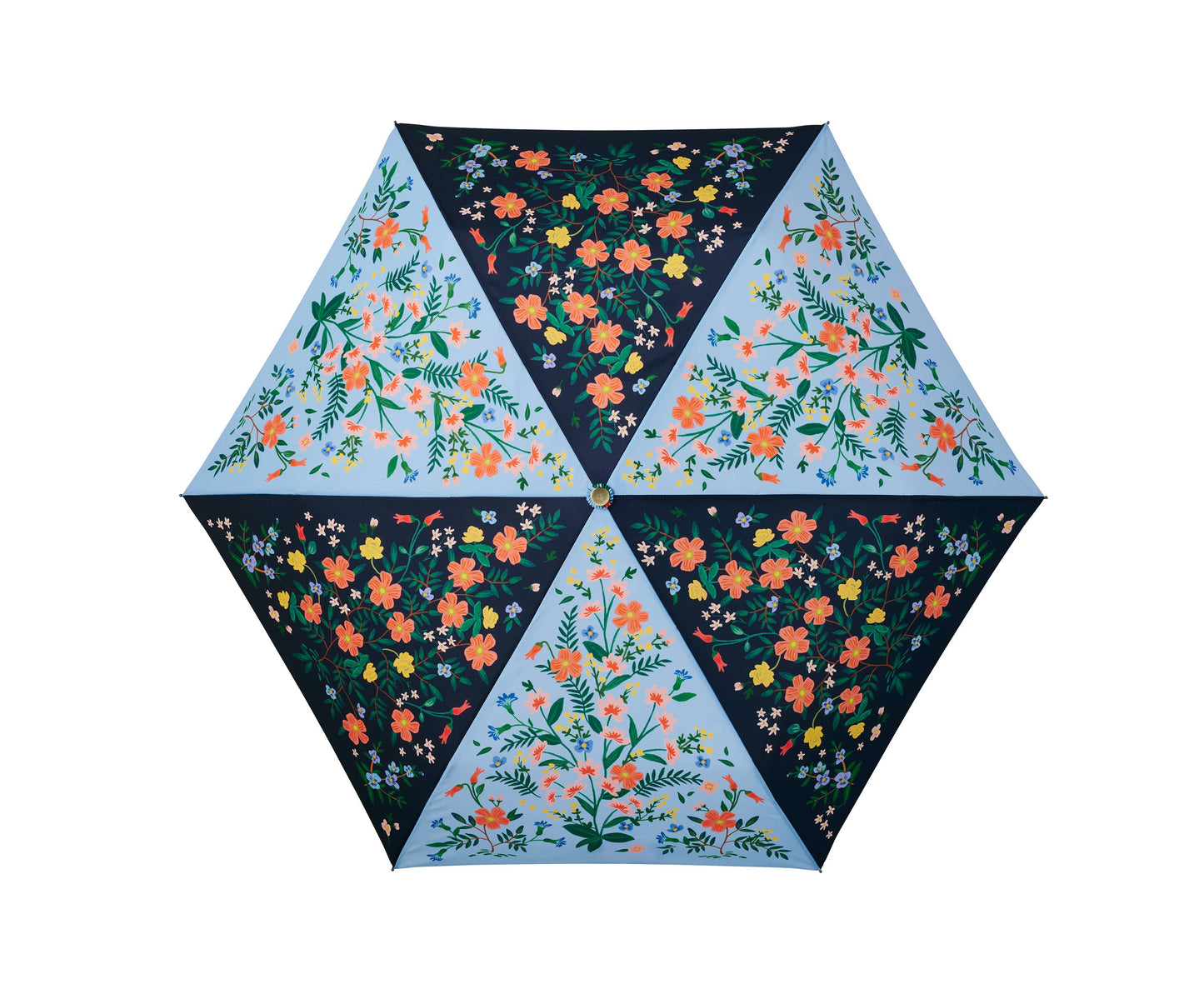 Rifle Paper Co. Umbrella; Wildwood Colorblock