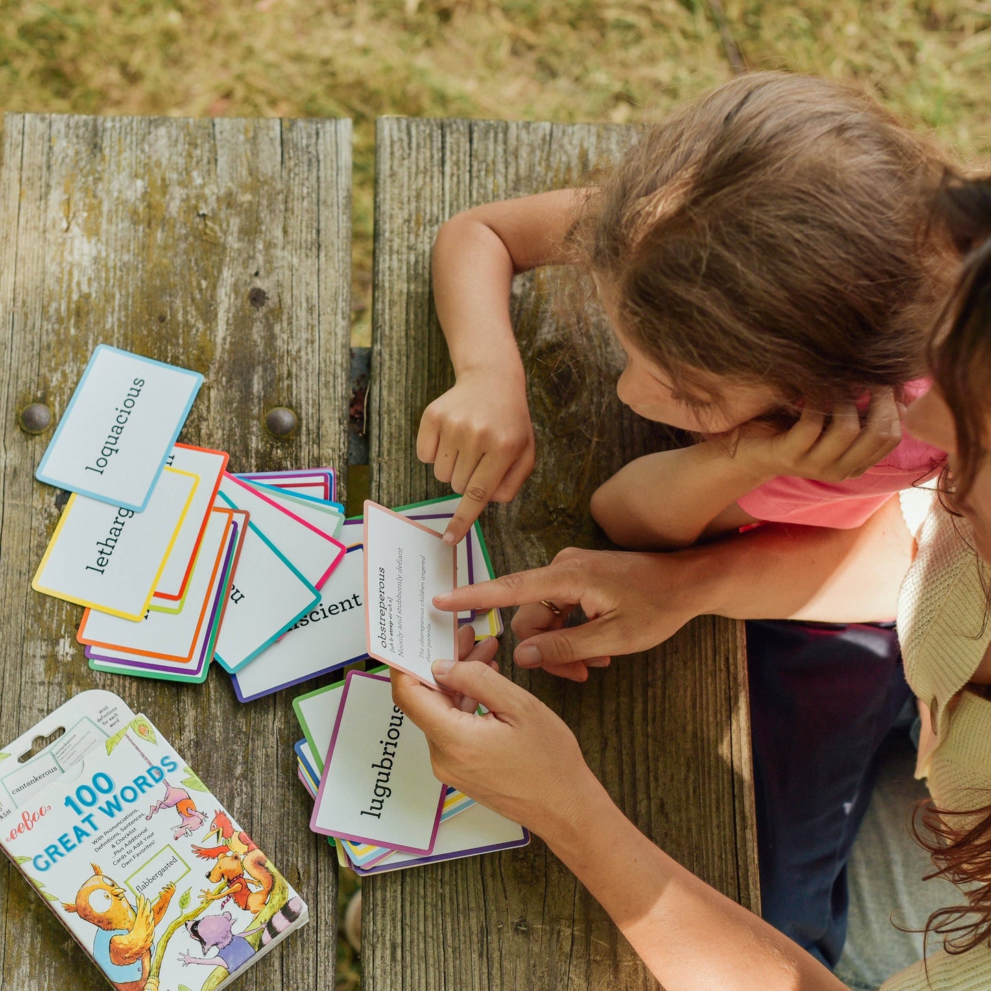 Eeboo Flash cards: 100 great words