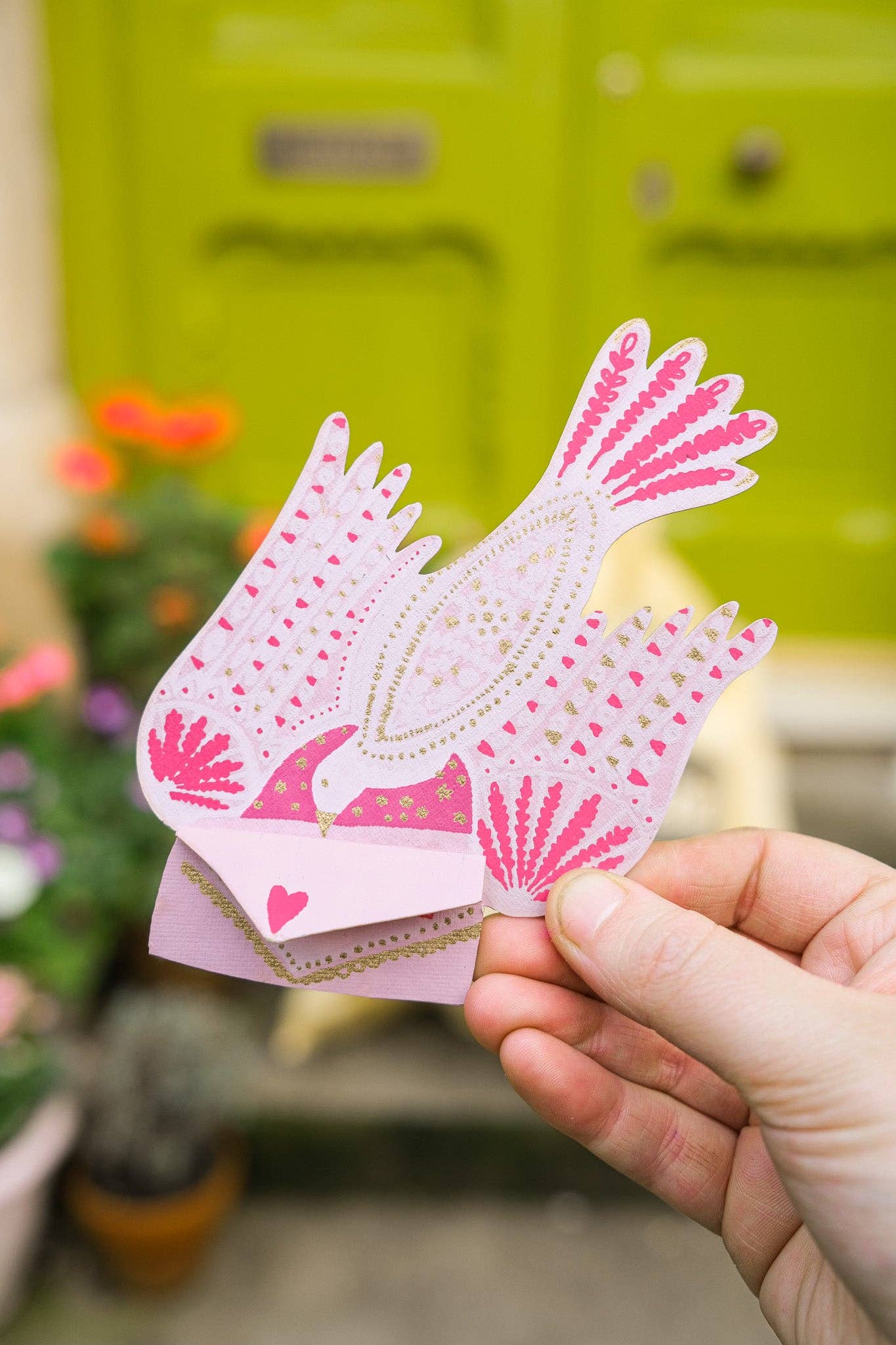 Greeting Card; Love Letter Bird