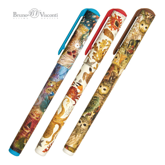 Ballpoint Pens; DreamWrite Fauna Series (Assorted 24-Pack) | BV by Bruno Visconti