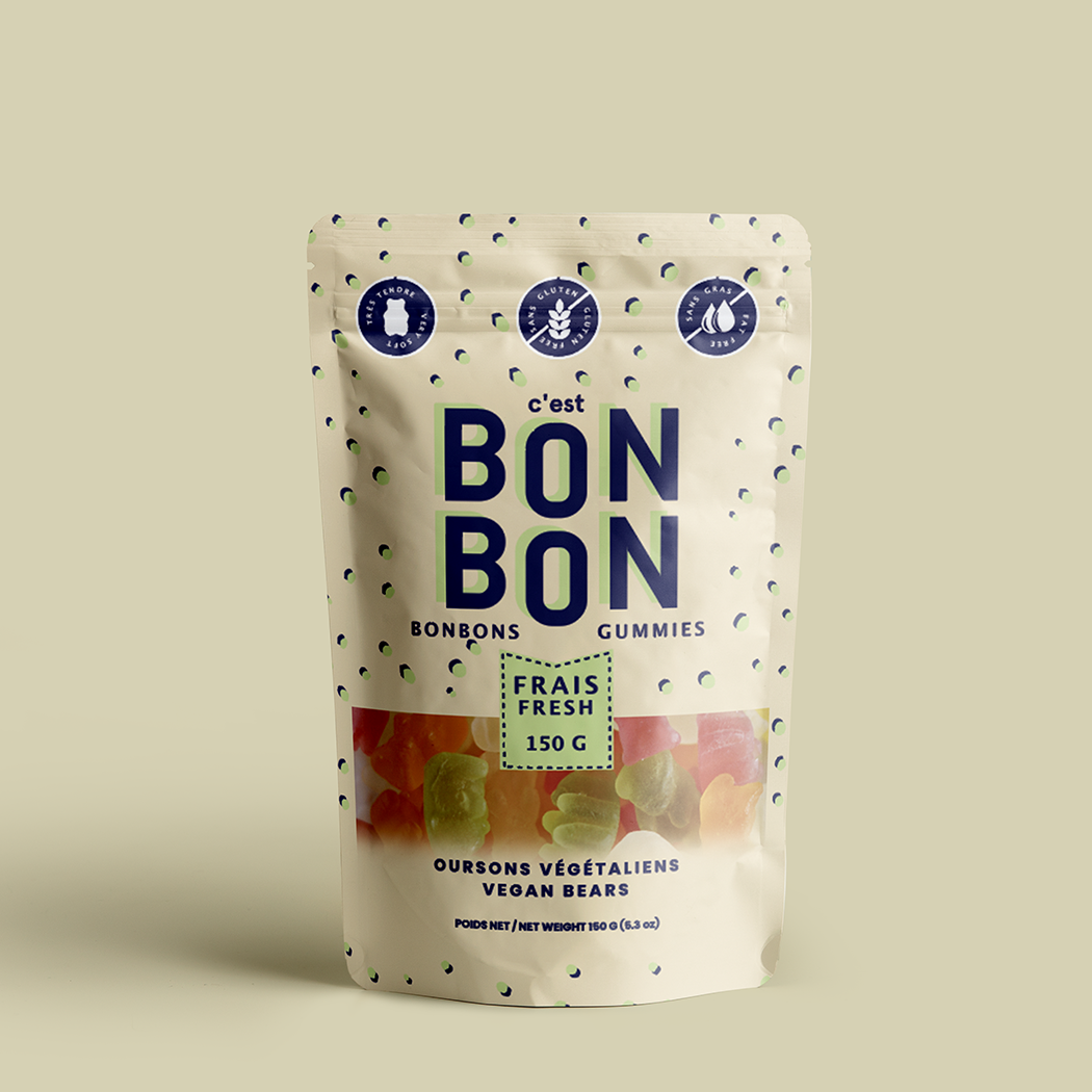 Gummy Candies; Vegan Bears By La boîte à bonbons