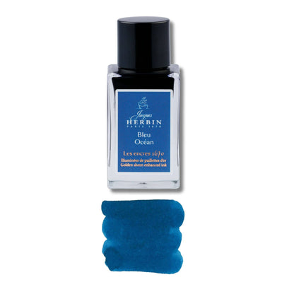 J. Herbin 1670 Anniversary Ink | 15ml | Gold Shimmer | 9 Colors | Fountain Pen Ink