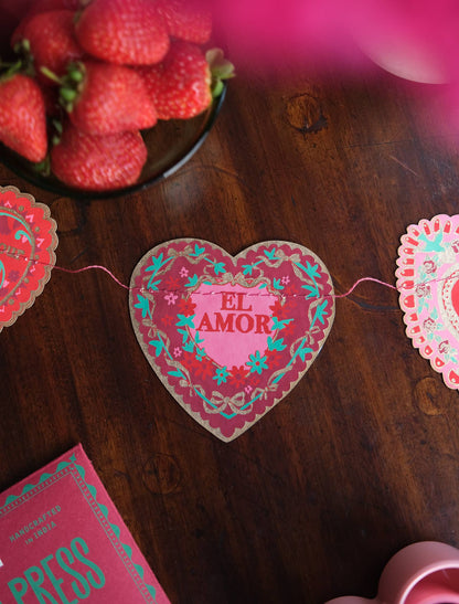 Garland; Valentine's By East End Press (9.8 ft Long)