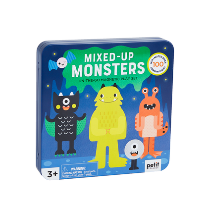 Magnetic Play Set; Mixed Up Monsters