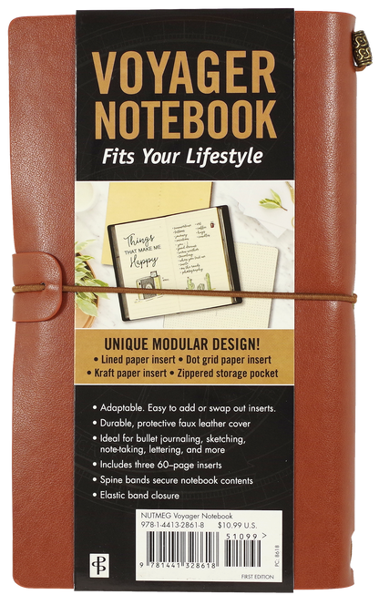 Voyager Notebook; Nutmeg