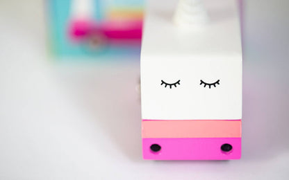 Candylab Unicorn Van (Wooden Diecast Toy)