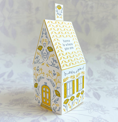 Love Card; Home Is Where You Are (3D House Card)