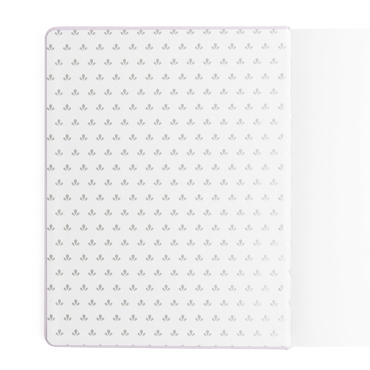 Reading Journal; Vintage Library in Lilac