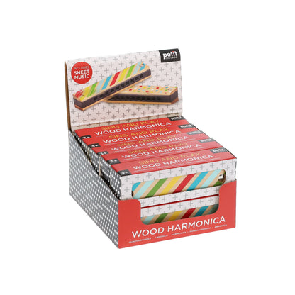 Wooden Sing & Play Harmonica By Petit Collage