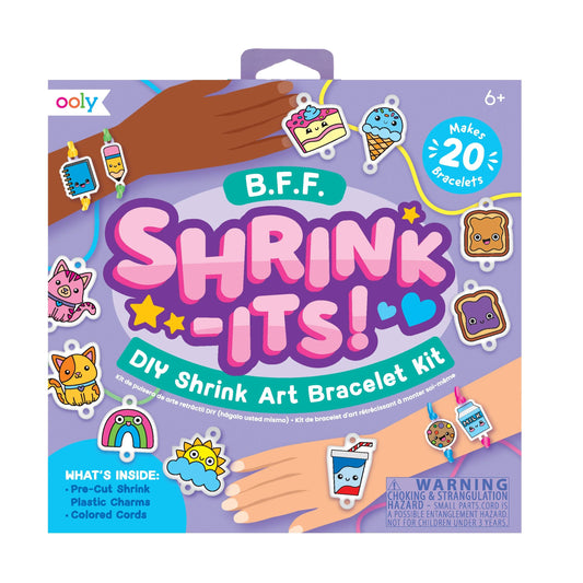 Ooly Shrink-Its! D.I.Y. Shrink Art Bracelets Kit; B.F.F.