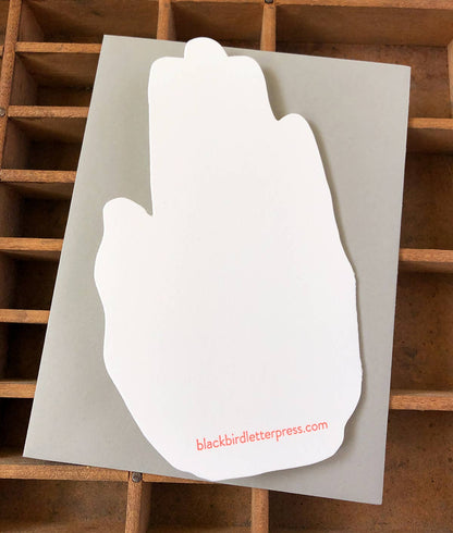 Greeting Card; High Five Hand