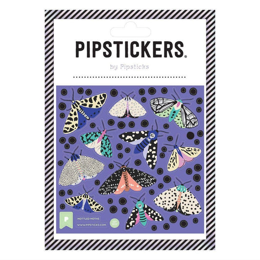 Pipsticks Sticker Sheet; Mottled Moths