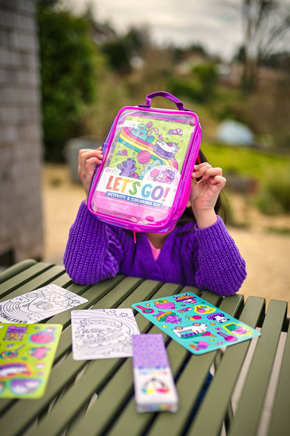 Activity & Coloring Kit; Let's Go! Unicorn Candy Town